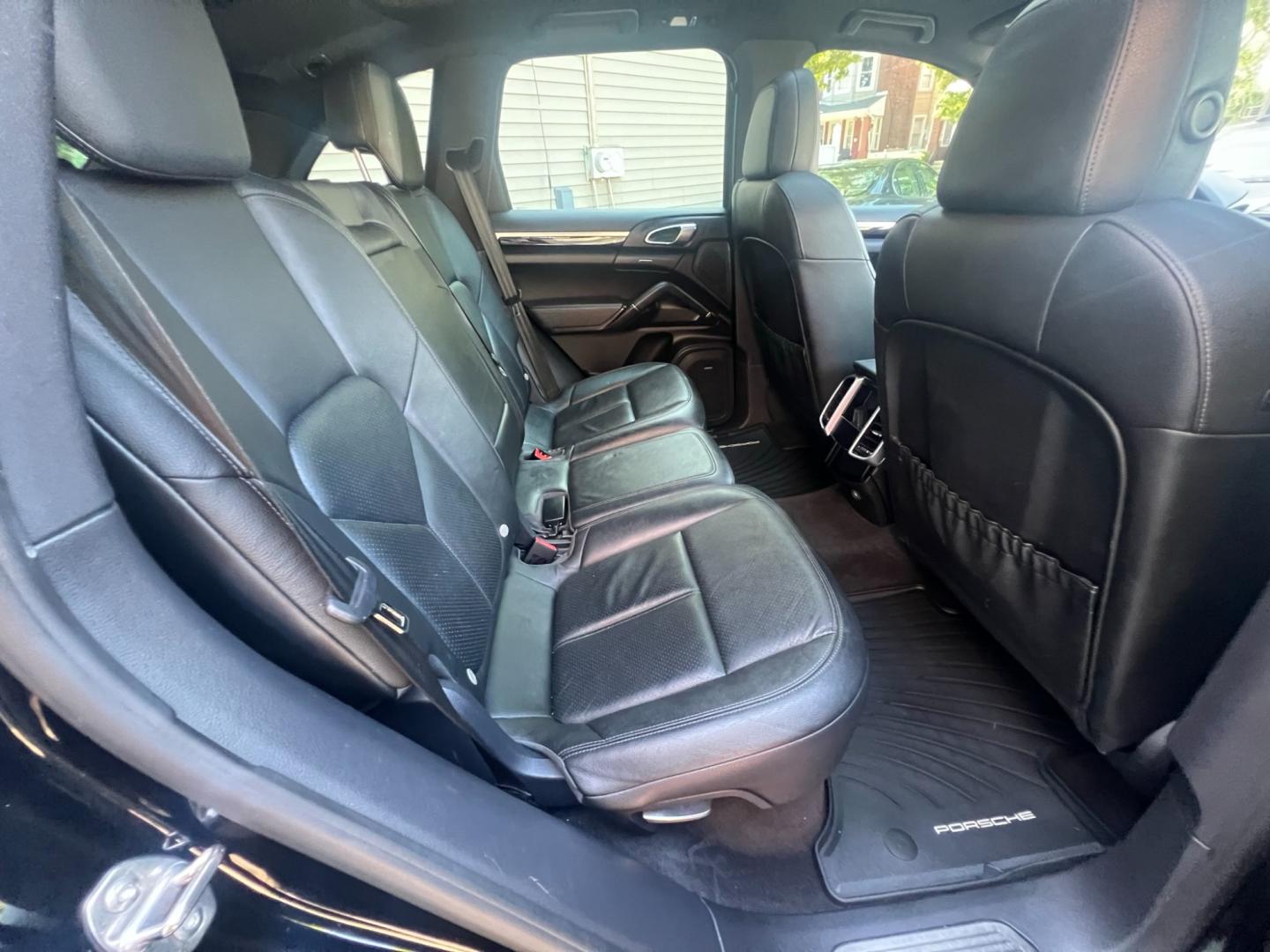 2014 BLACK /Black Leather Porsche Cayenne s (WP1AB2A20EL) with an 4.8L V8 DOHC 32V engine, 8 Speed Automatic transmission, located at 1018 Brunswick Ave, Trenton, NJ, 08638, (609) 989-0900, 40.240086, -74.748085 - This Porsche Cayenne is a super clean,well maintained black beauty! Always serviced and needs nothing. Please call Anthony to set up an appt. 609-273-5100 - Photo#30